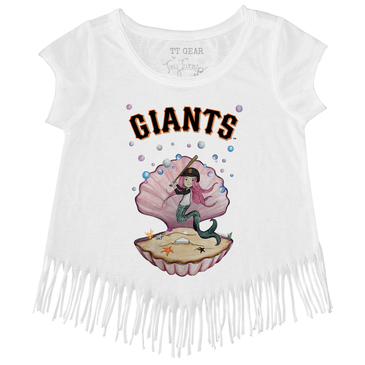 San Francisco Giants Mermaid Fringe Tee