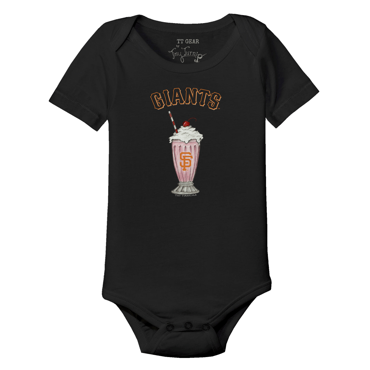 San Francisco Giants Milkshake Short Sleeve Snapper