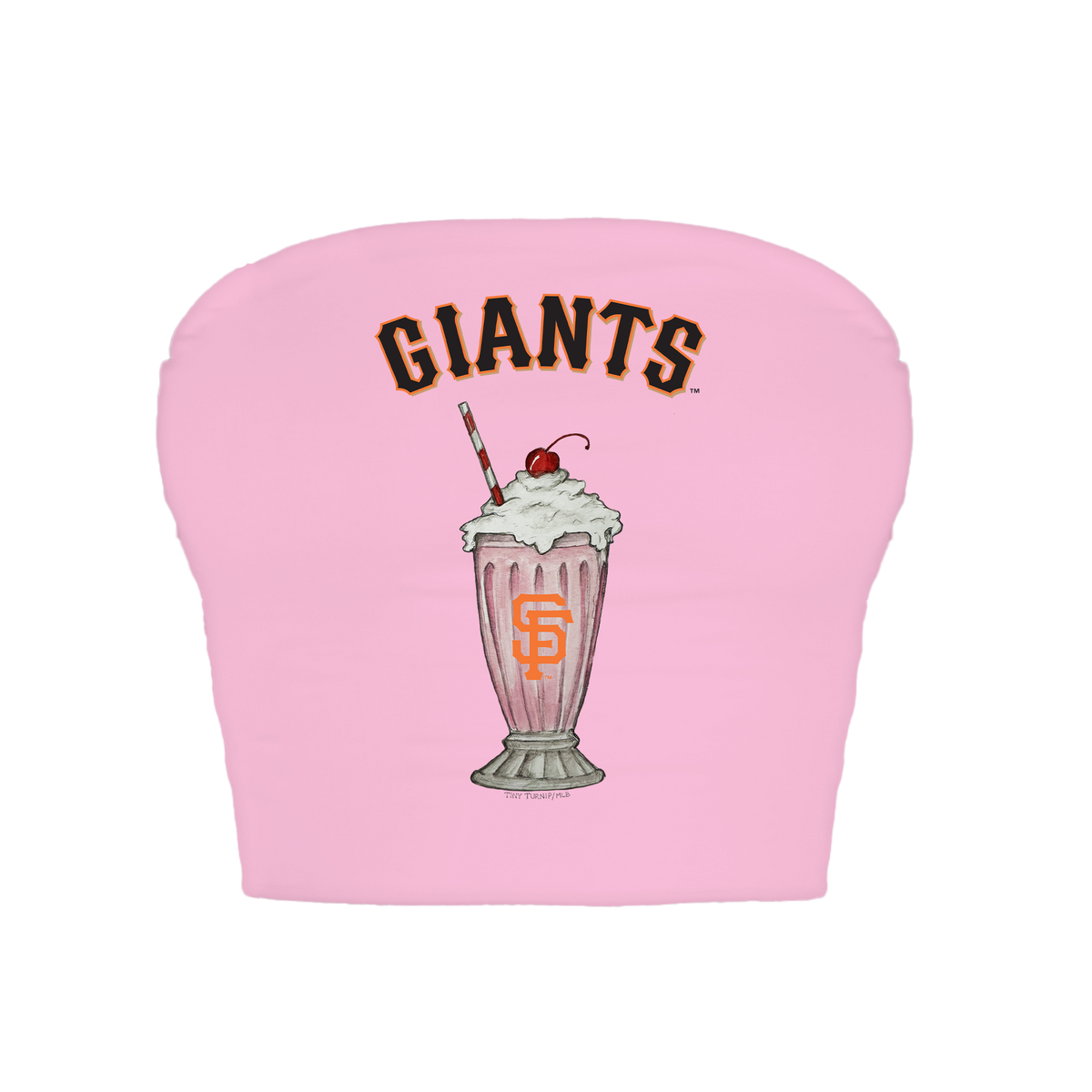 San Francisco Giants Milkshake Crop Tube Top