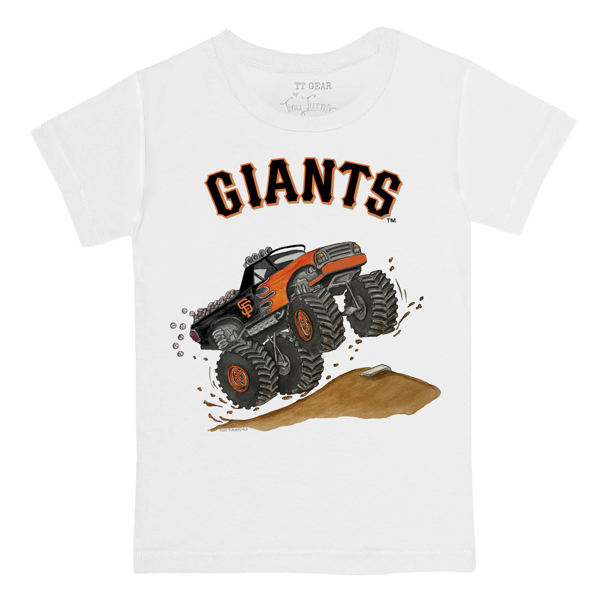 San Francisco Giants Monster Truck Tee Shirt