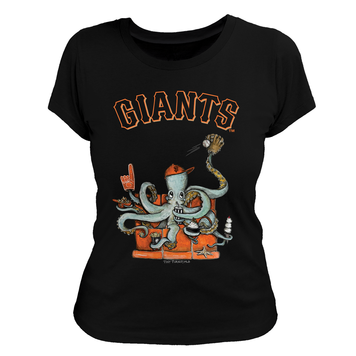 San Francisco Giants Octopus Tee Shirt