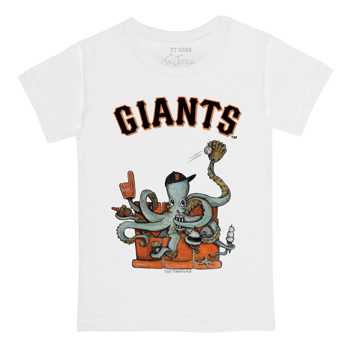 San Francisco Giants Octopus Tee Shirt