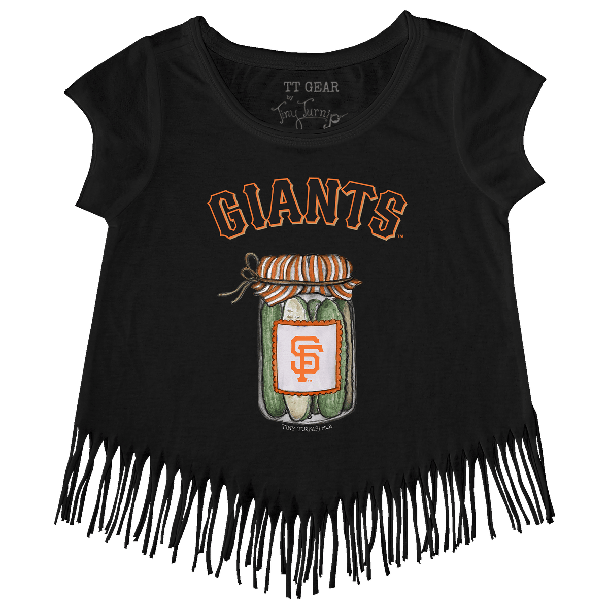 San Francisco Giants Pickle Jar Fringe Tee