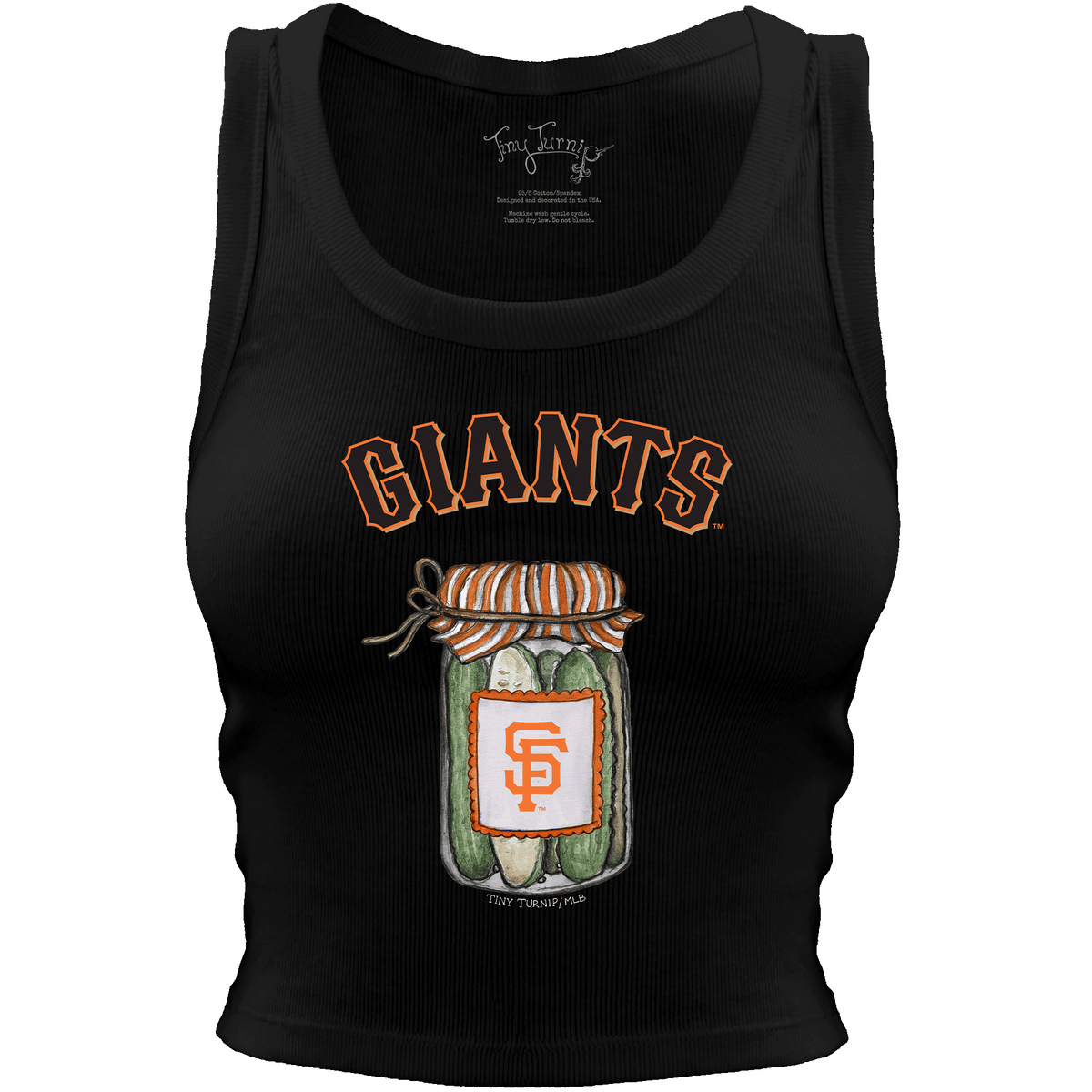 San Francisco Giants Pickle Jar Crop Tank