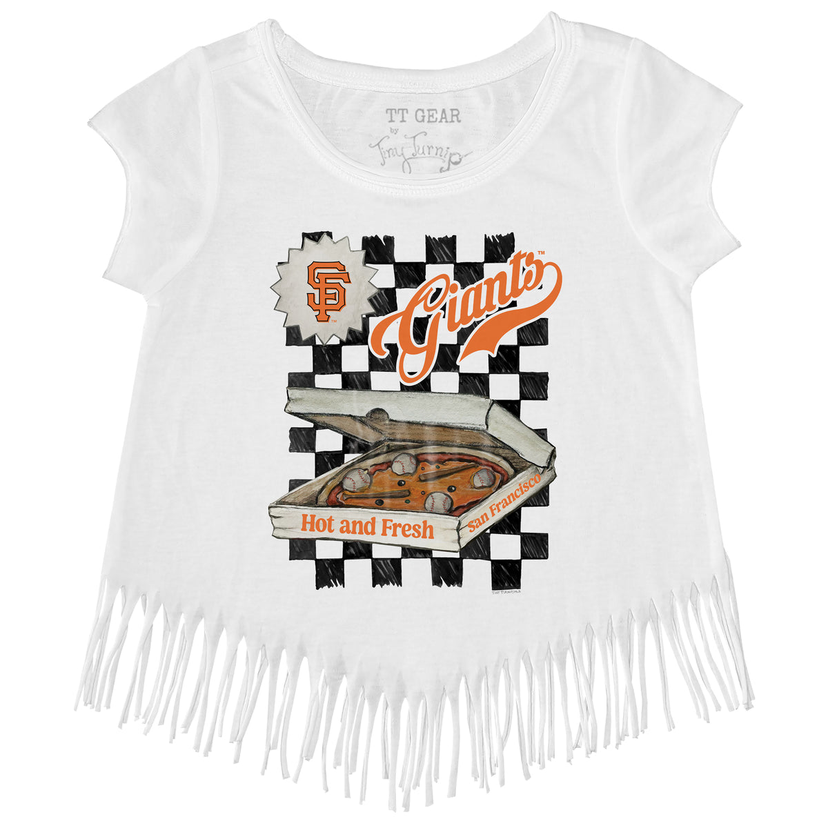 San Francisco Giants Pizza Fringe Tee