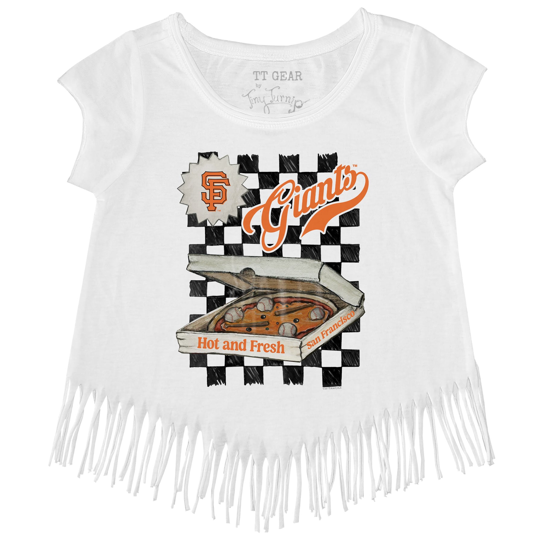 San Francisco Giants Pizza Fringe Tee