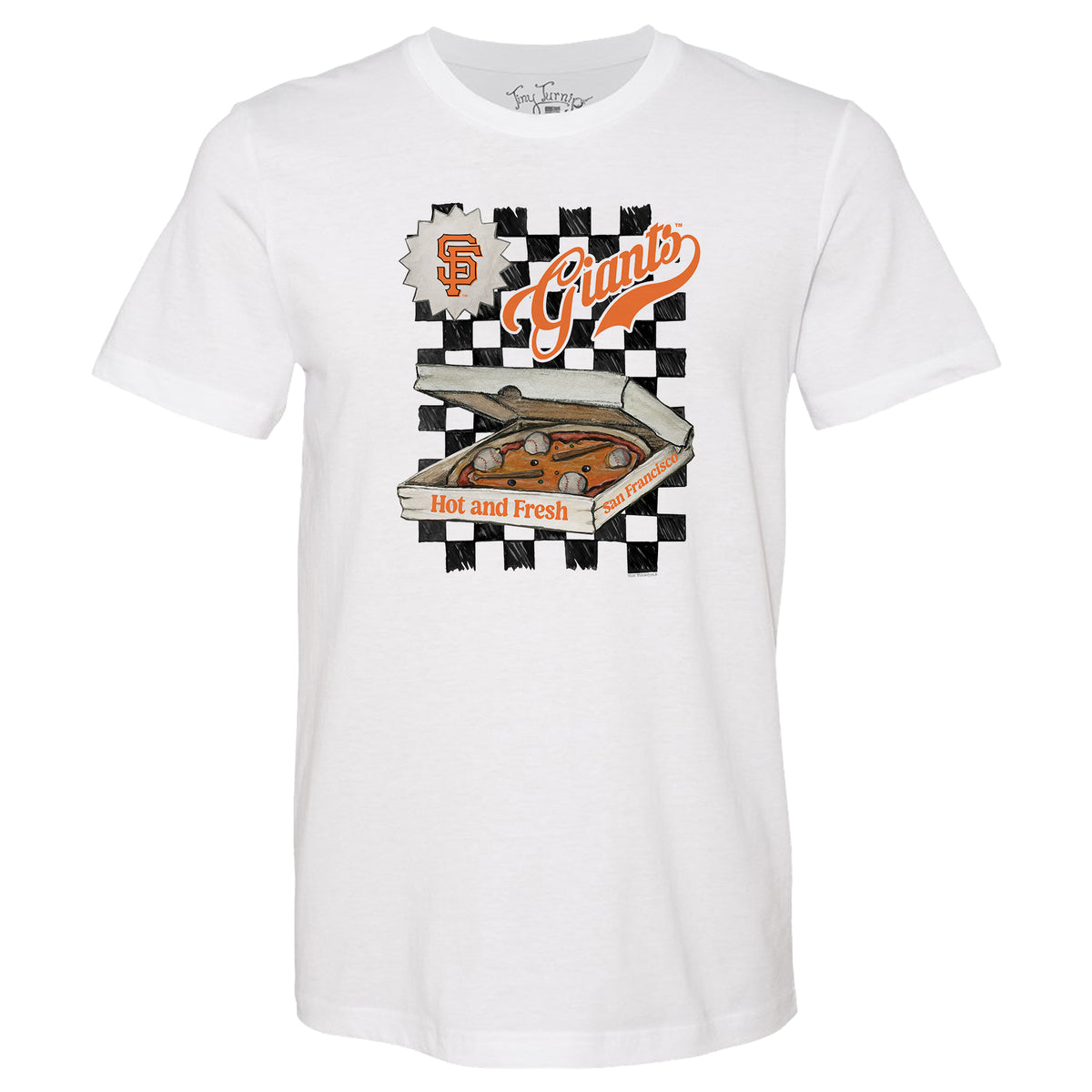 San Francisco Giants Pizza Tee Shirt