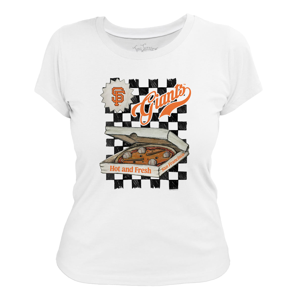 San Francisco Giants Pizza Tee Shirt