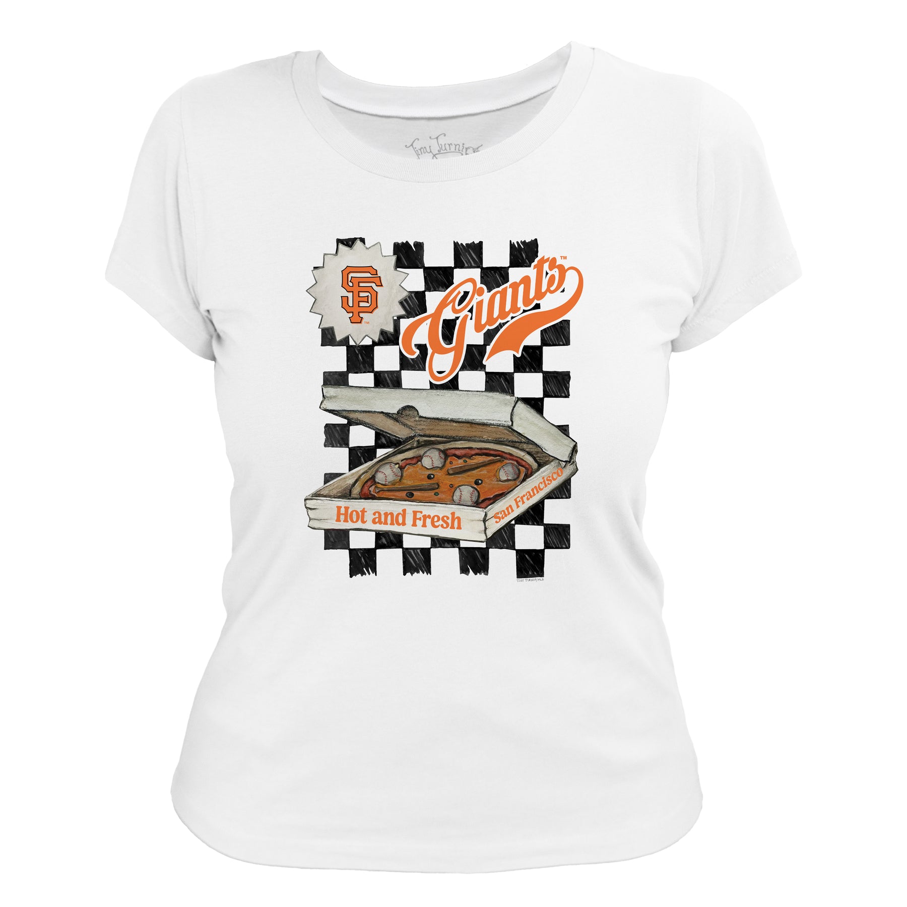 San Francisco Giants Pizza Tee Shirt