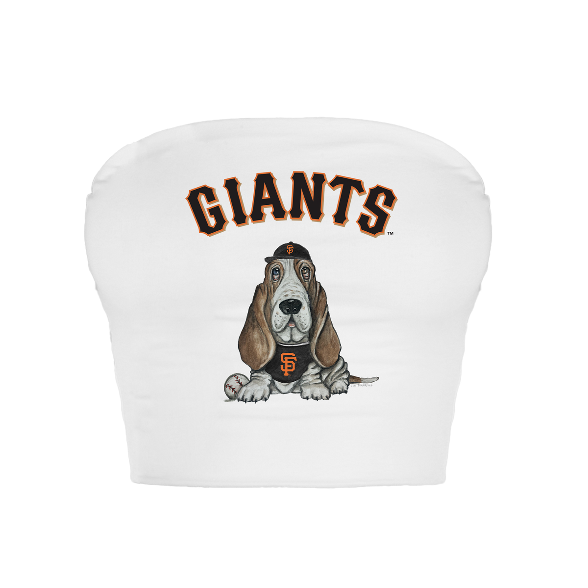 San Francisco Giants Puddy Crop Tube Top