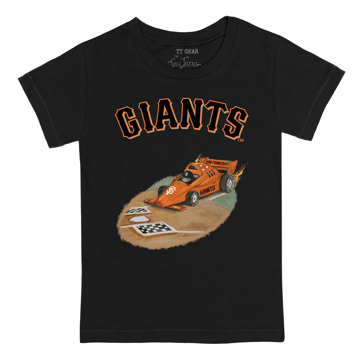 San Francisco Giants Race Car Tee Shirt