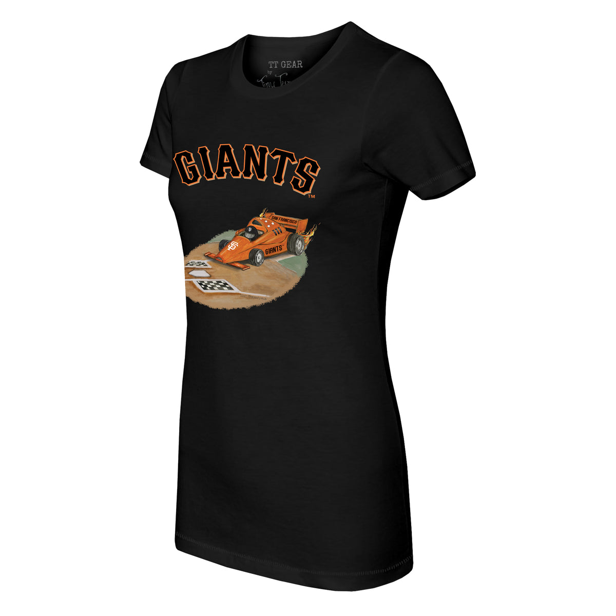 San Francisco Giants Race Car Tee Shirt