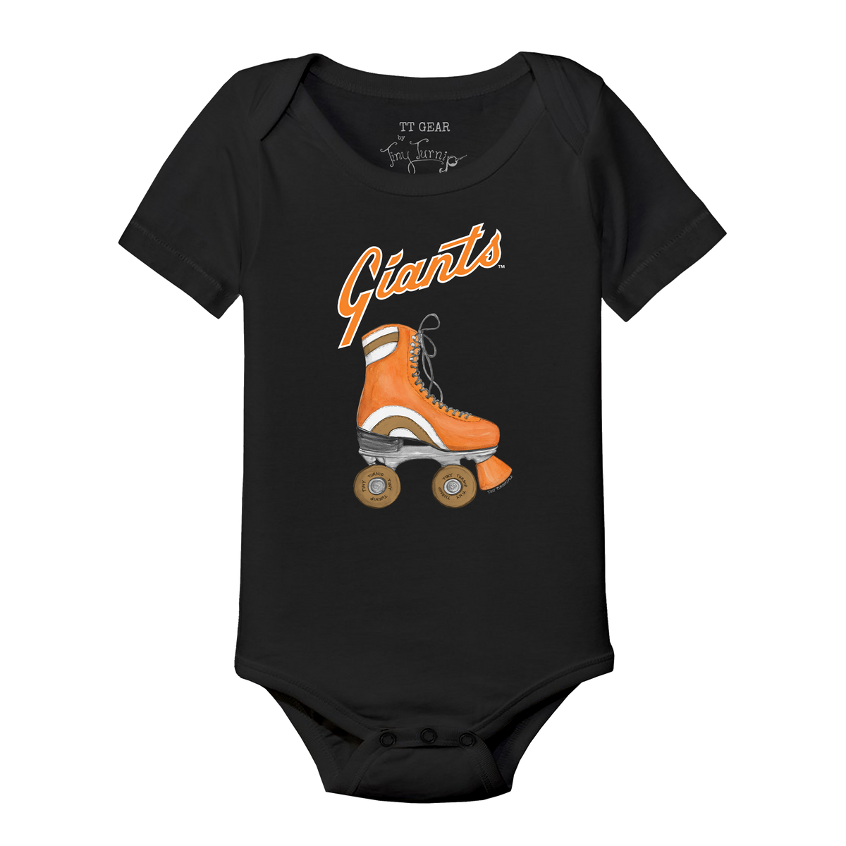 San Francisco Giants Retro Skate Short Sleeve Snapper