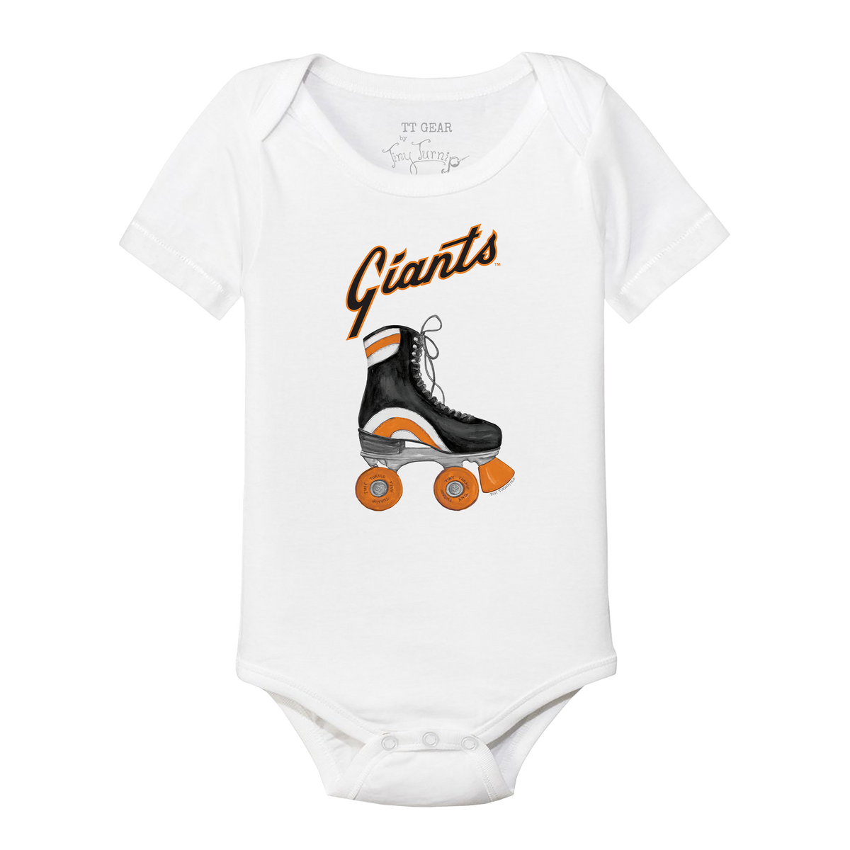 San Francisco Giants Retro Skate Short Sleeve Snapper