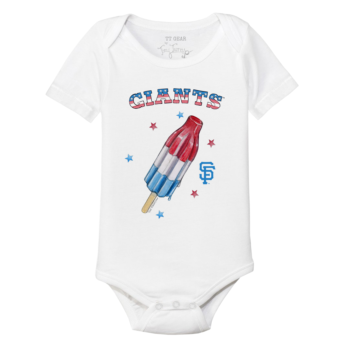 San Francisco Giants Rocket Pop Short Sleeve Snapper