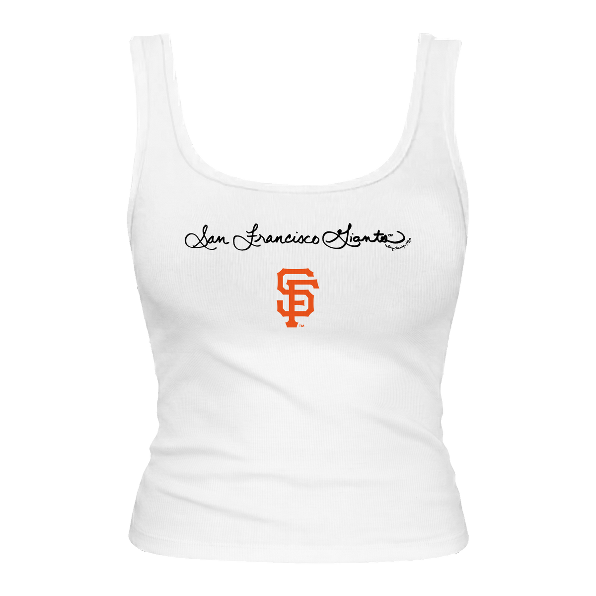 San Francisco Giants Logo Script Emmy Tank