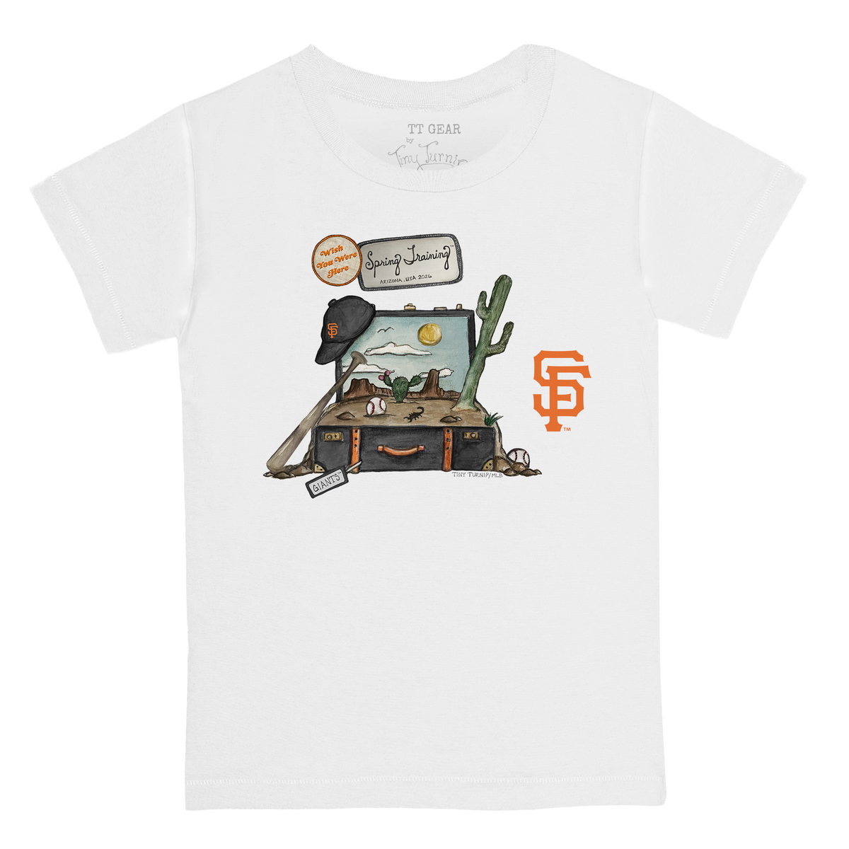 San Francisco Giants Spring Training 2026 Kid's Tee Shirt