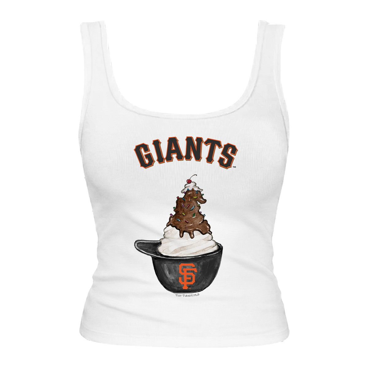 San Francisco Giants Sundae Helmet Emmy Tank