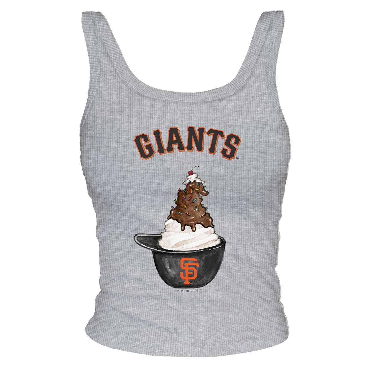 San Francisco Giants Sundae Helmet Ribbed Tank