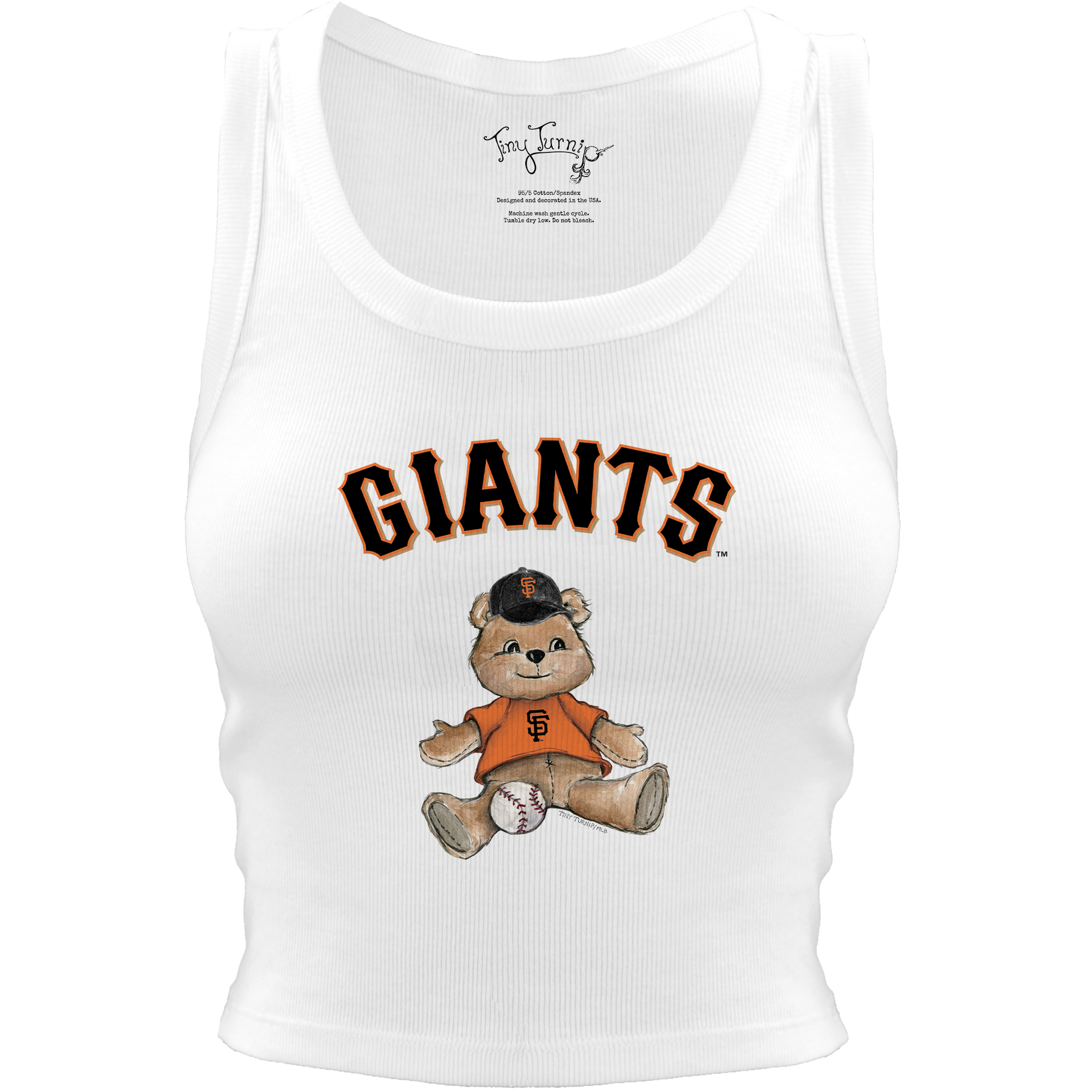 San Francisco Giants Teddy Crop Tank