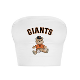 San Francisco Giants Teddy Crop Tube Top