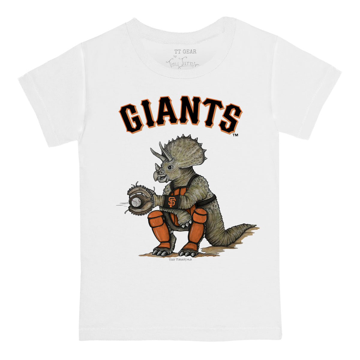 San Francisco Giants Triceratops Tee Shirt