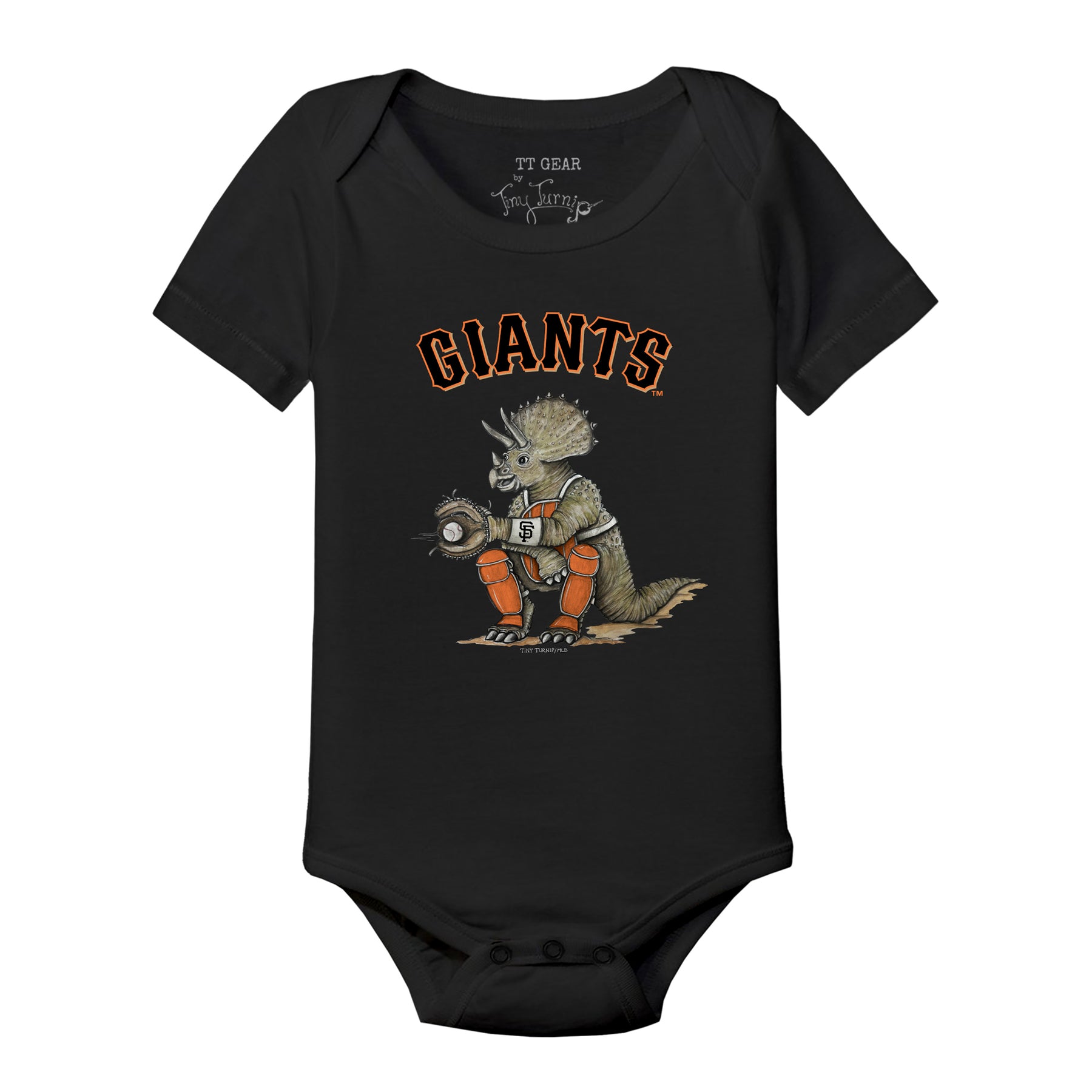 San Francisco Giants Triceratops Short Sleeve Snapper