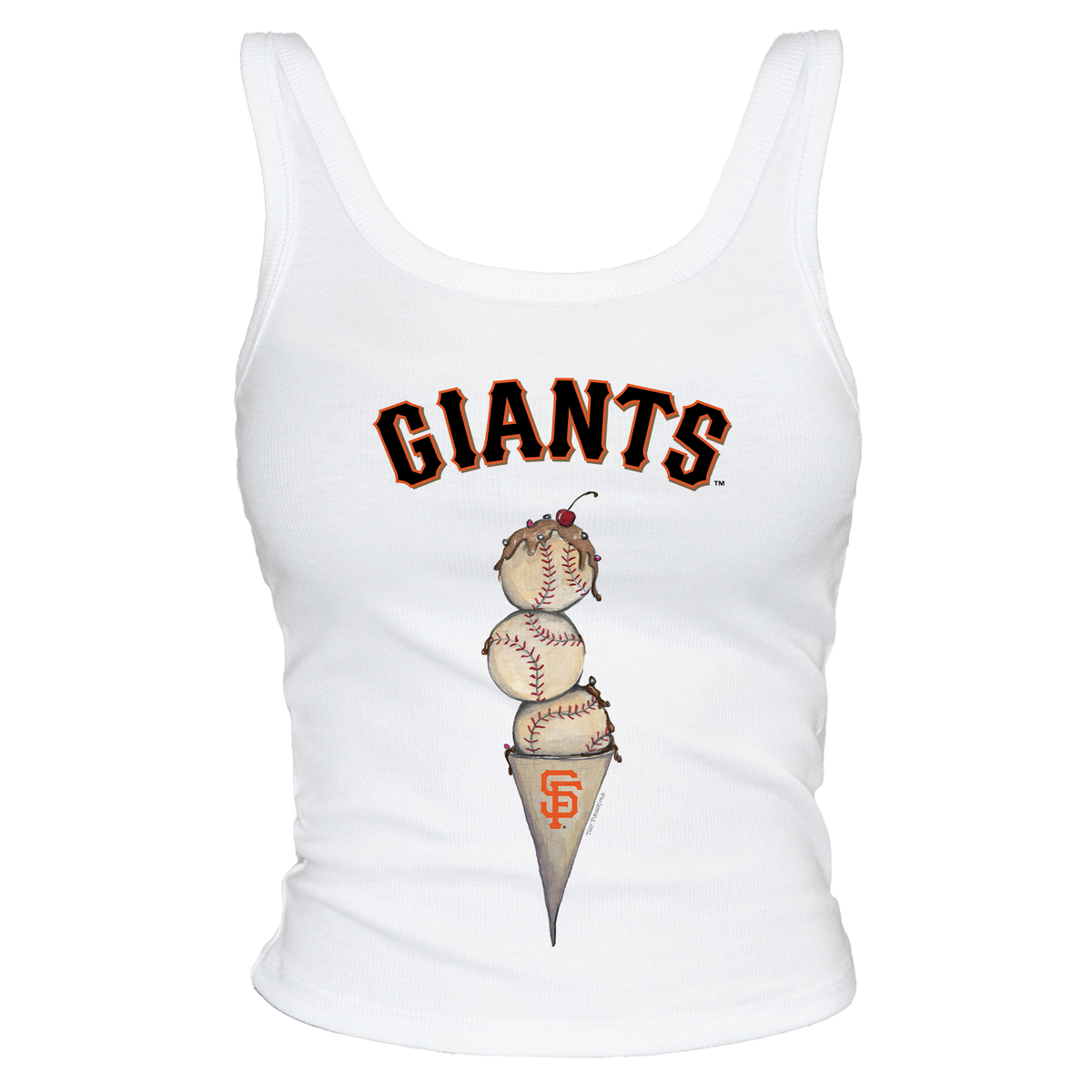 San Francisco Giants Triple Scoop Ribbed Tank