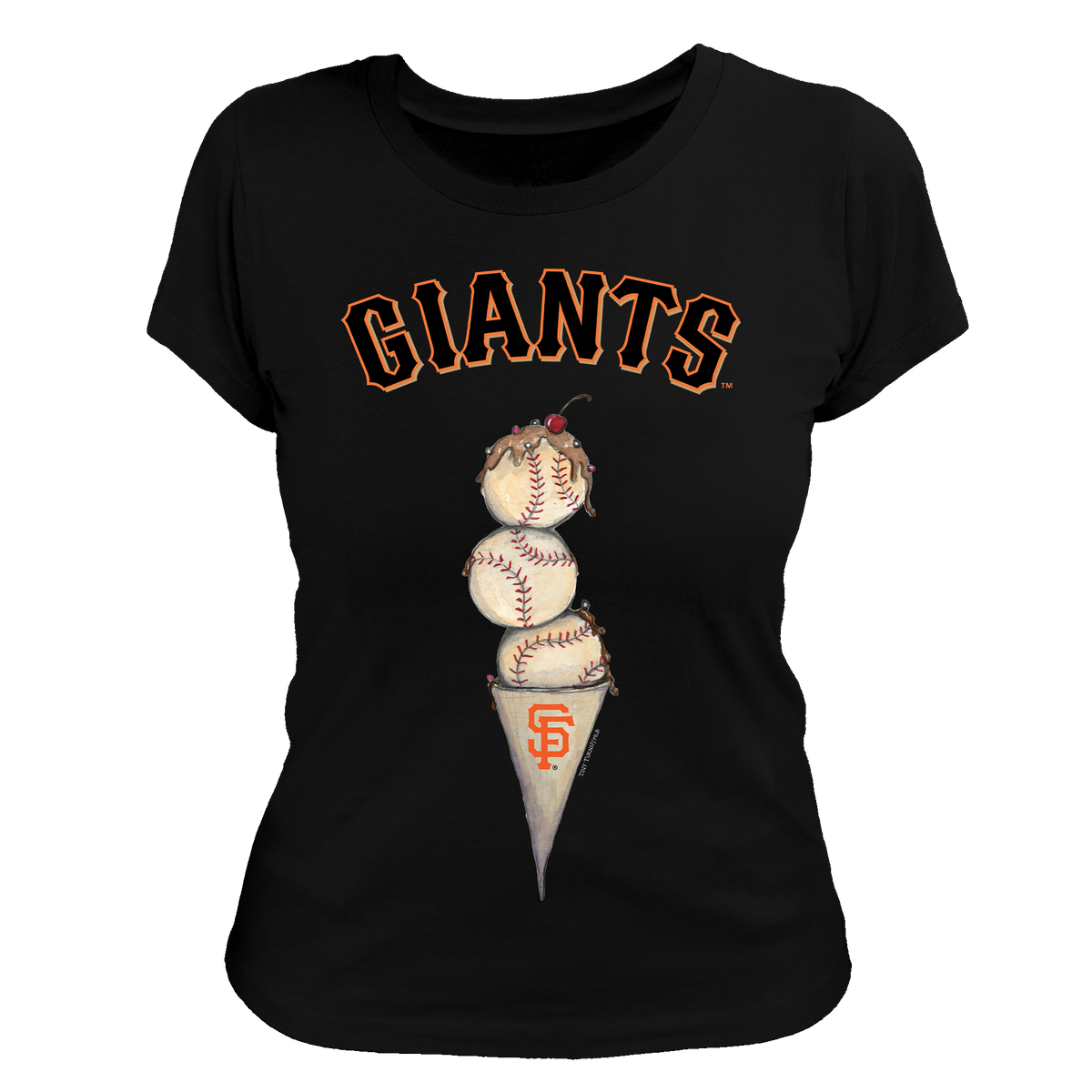 San Francisco Giants Triple Scoop Women's Tee Shirt