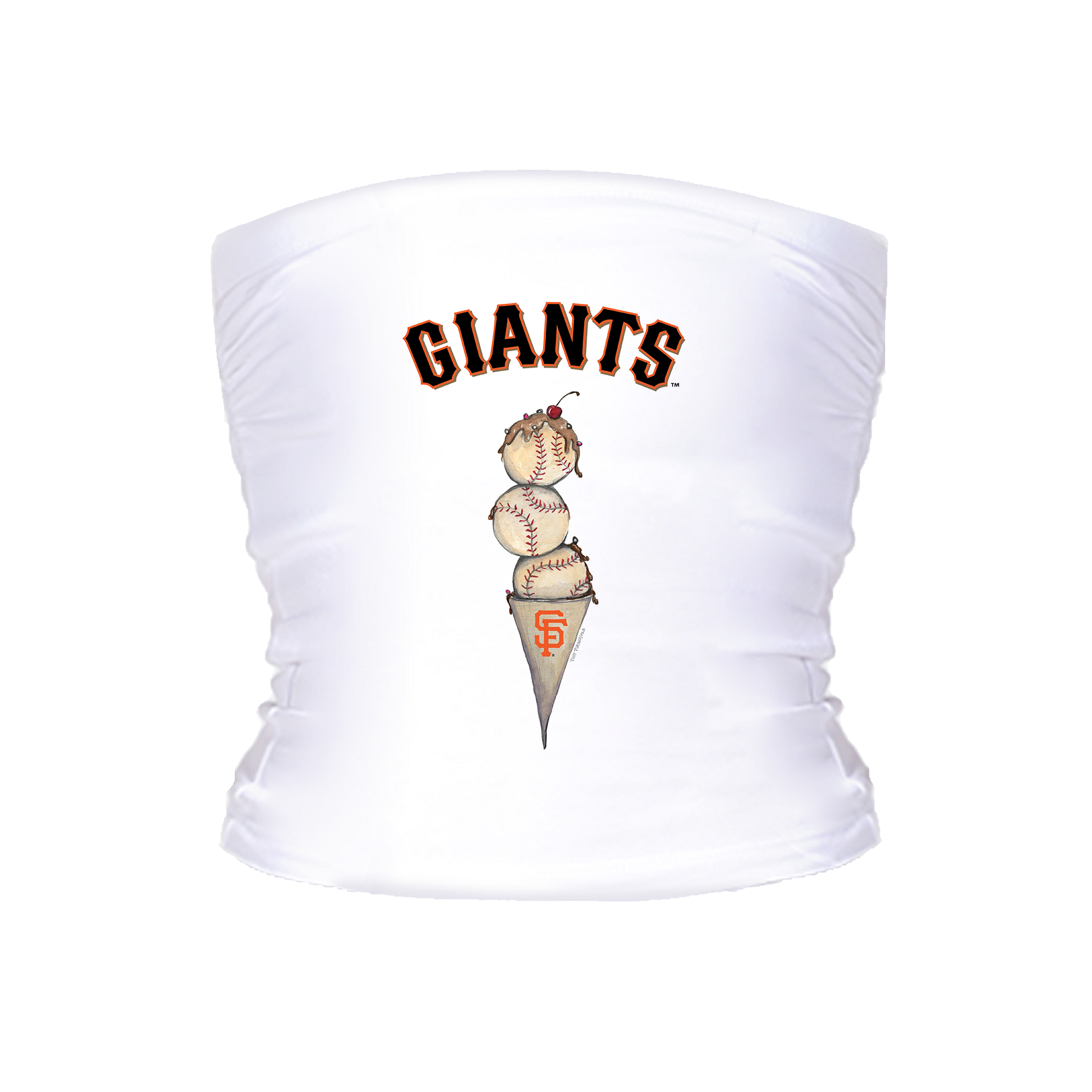 San Francisco Giants Triple Scoop Tube Top