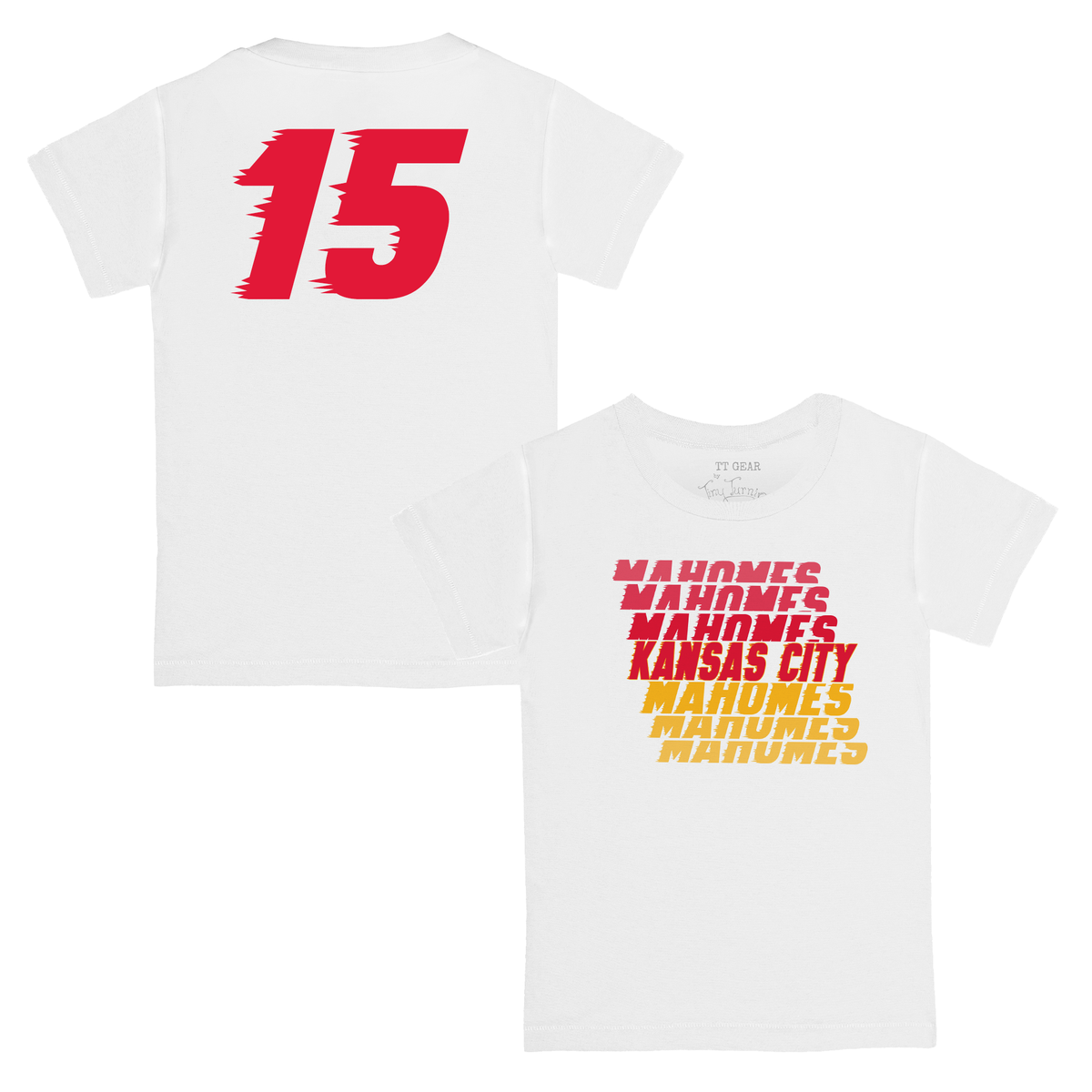 VIP Football: Speed Stack w/ Name - Kid's Tee Shirt