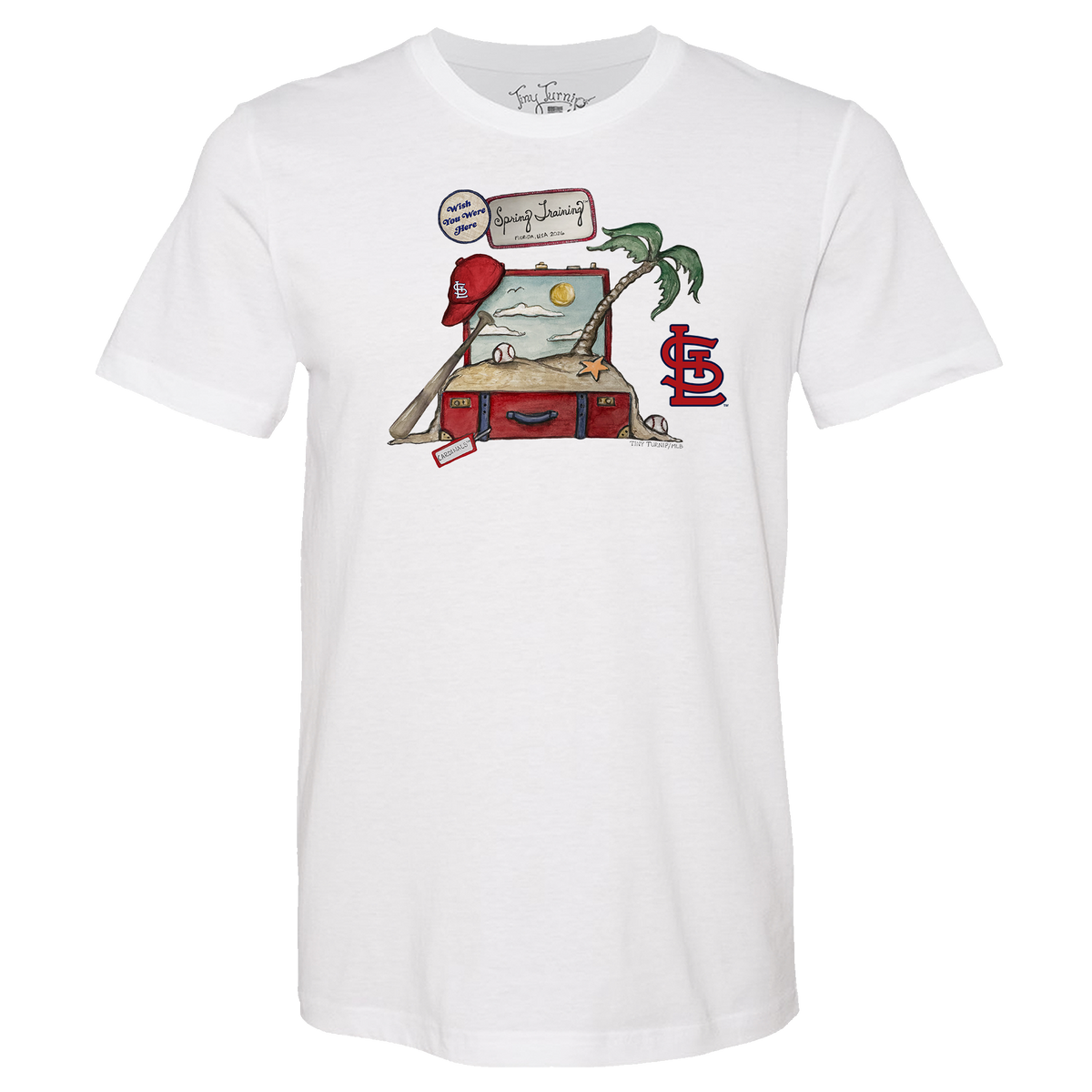St. Louis Cardinals Spring Training 2026 Unisex Tee Shirt - Tiny Turnip
