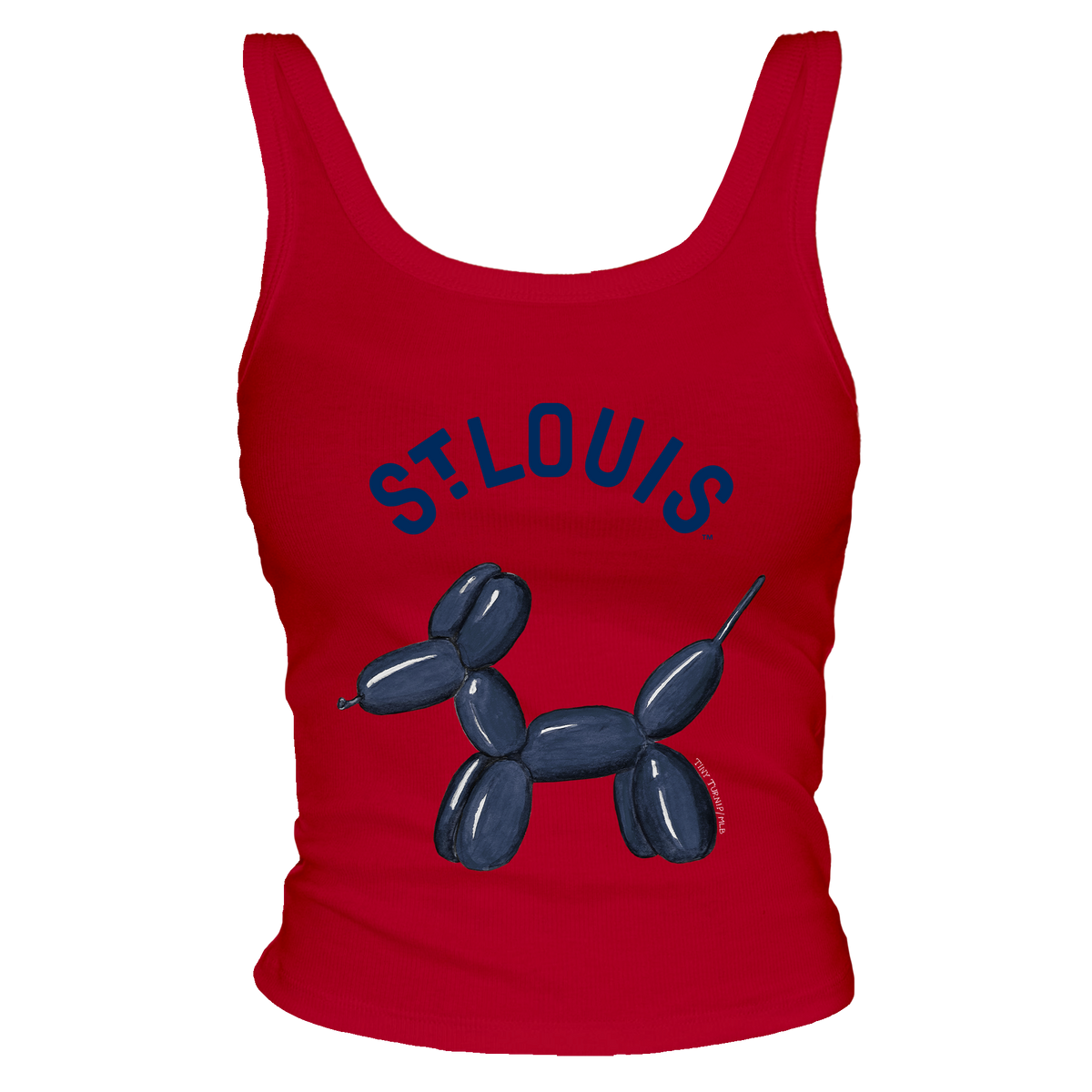 St. Louis Cardinals Balloon Dog Tank