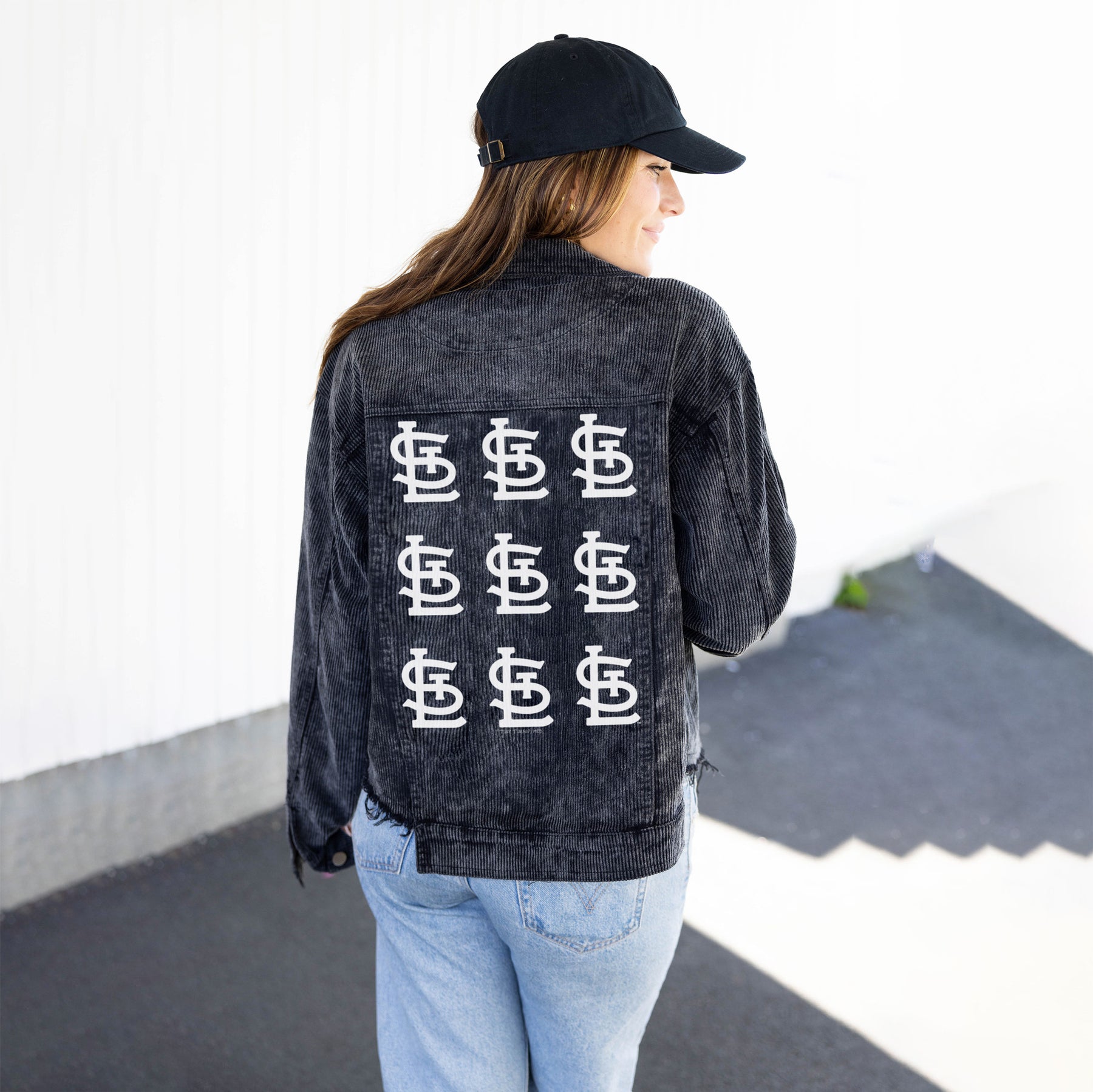 St. Louis Cardinals Black Cord Logo Grid