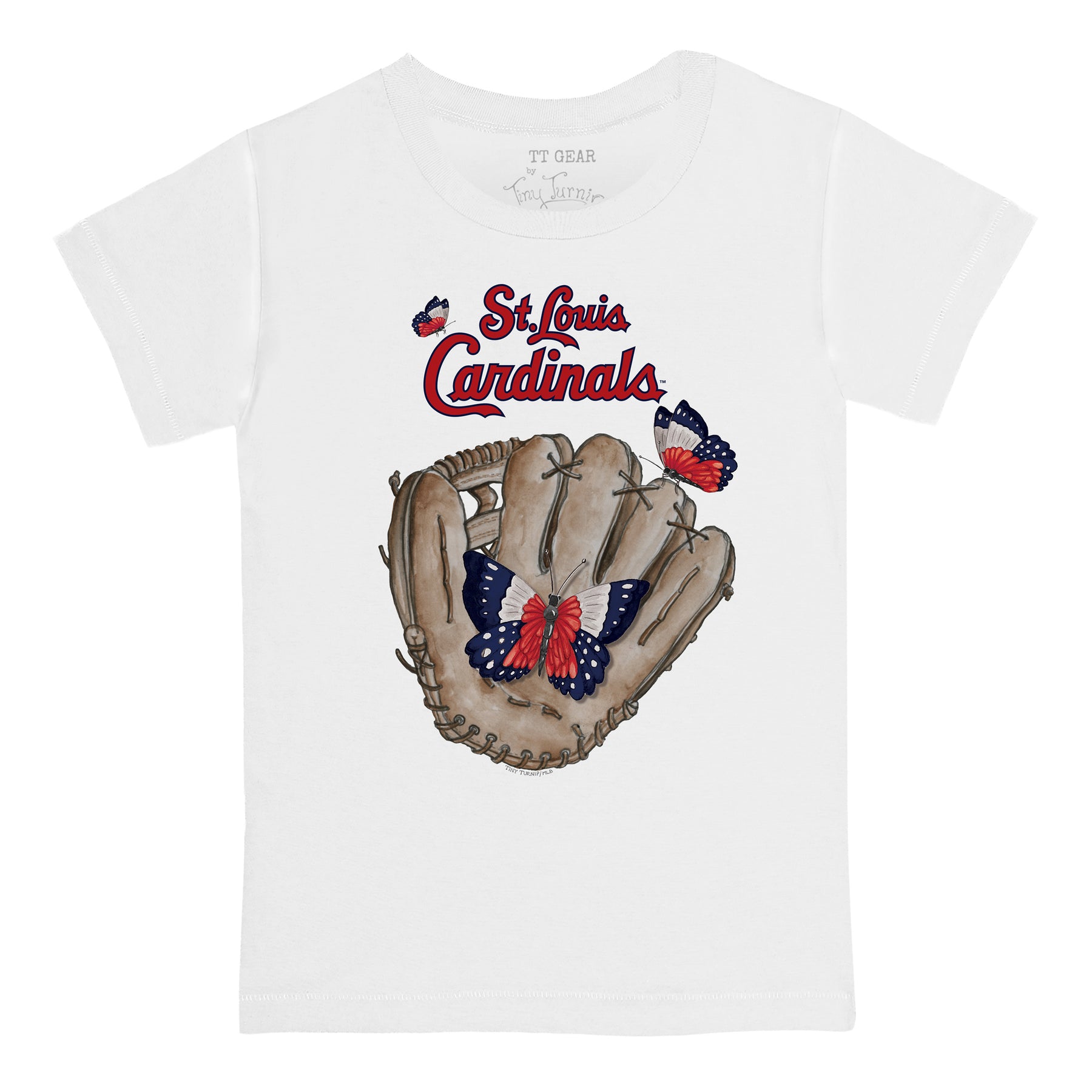 St. Louis Cardinals Butterfly Glove Tee Shirt