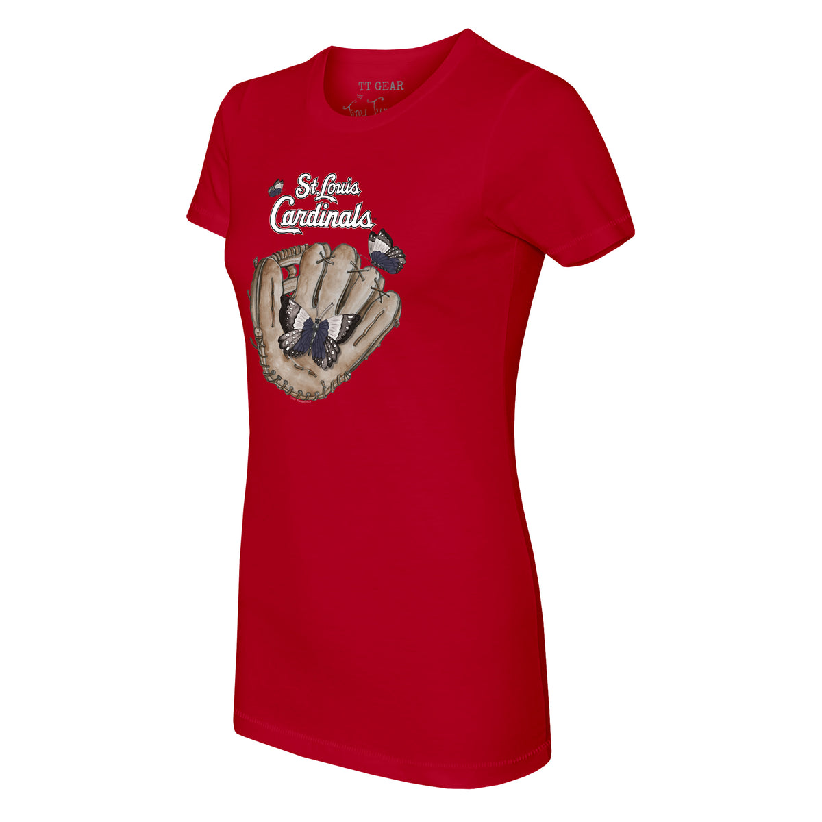 St. Louis Cardinals Butterfly Glove Tee Shirt