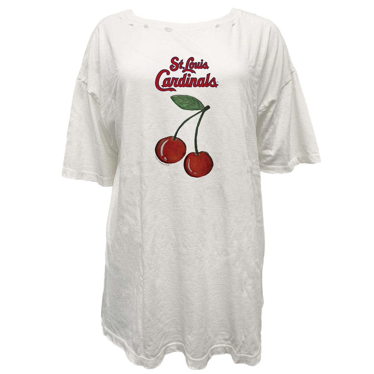 St. Louis Cardinals Cherry Vintage Tee