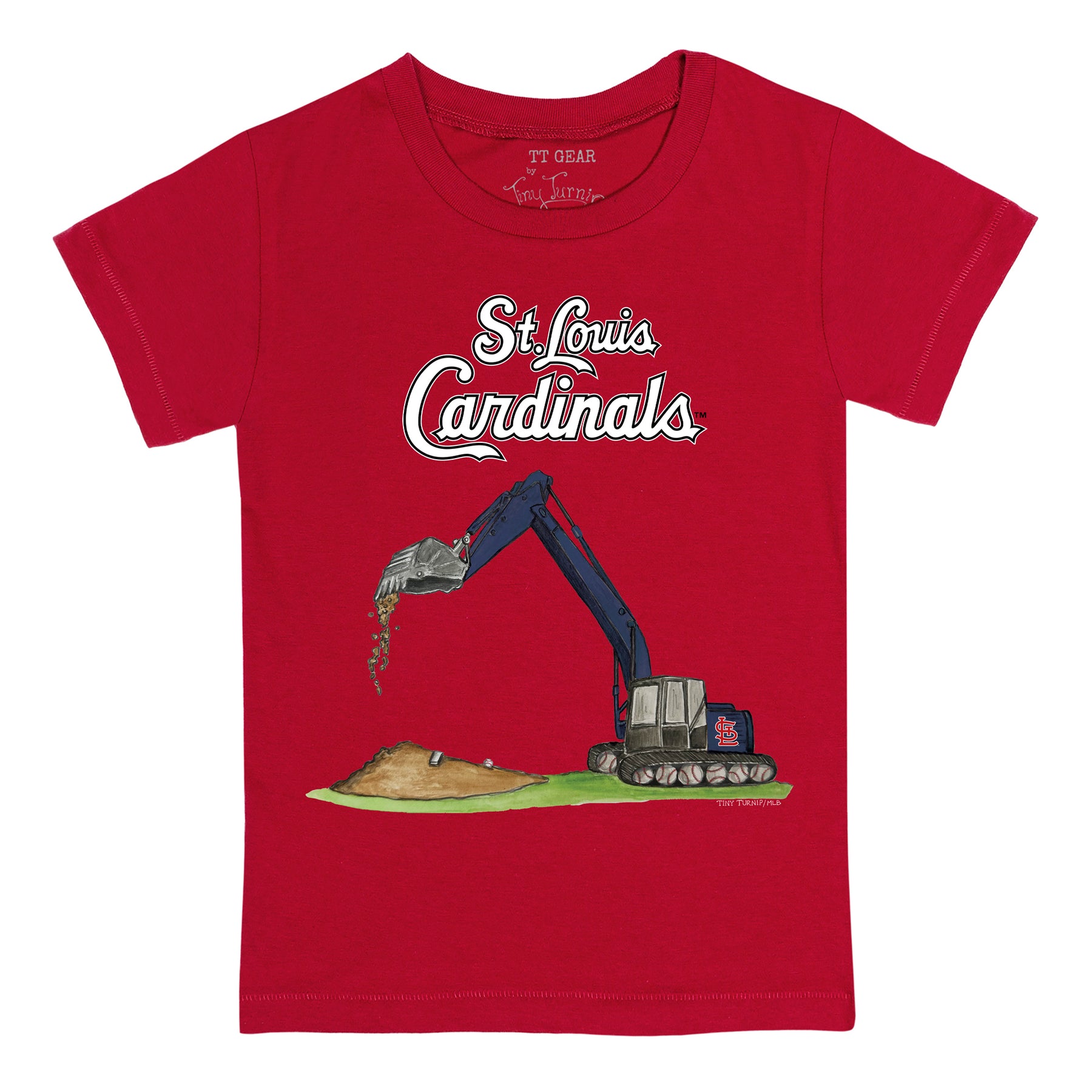 St. Louis Cardinals Excavator Tee Shirt