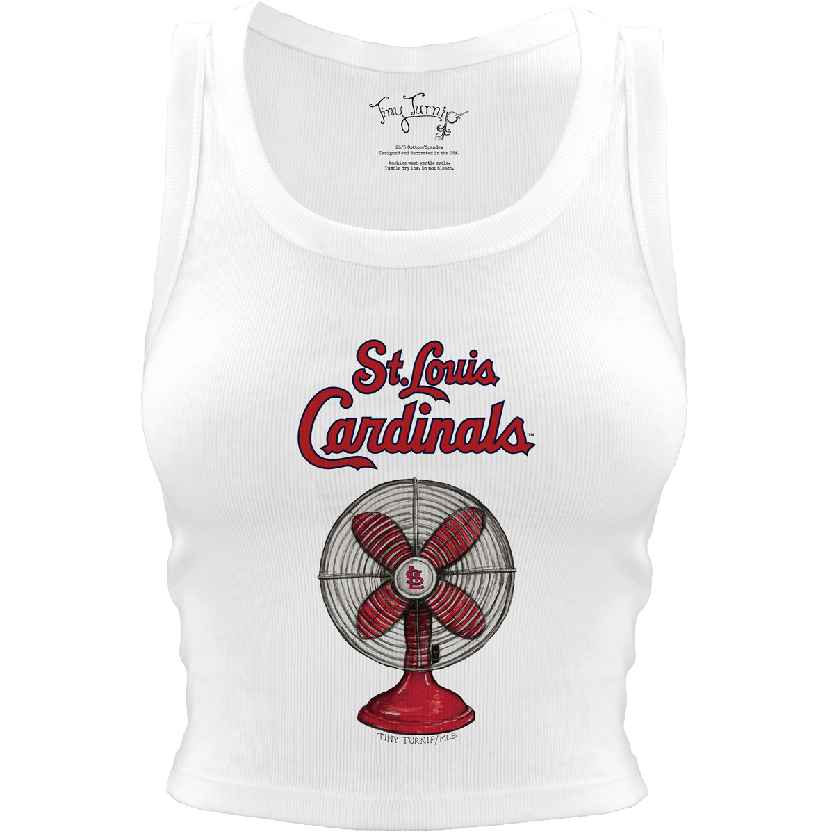 St. Louis Cardinals Fan Crop Tank