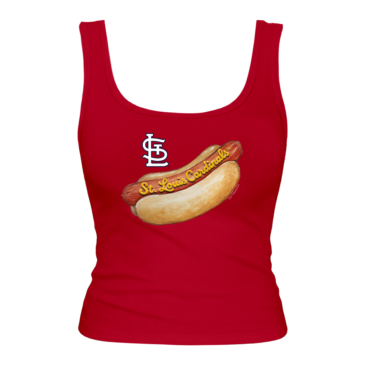 St. Louis Cardinals Hot Dog Emmy Tank