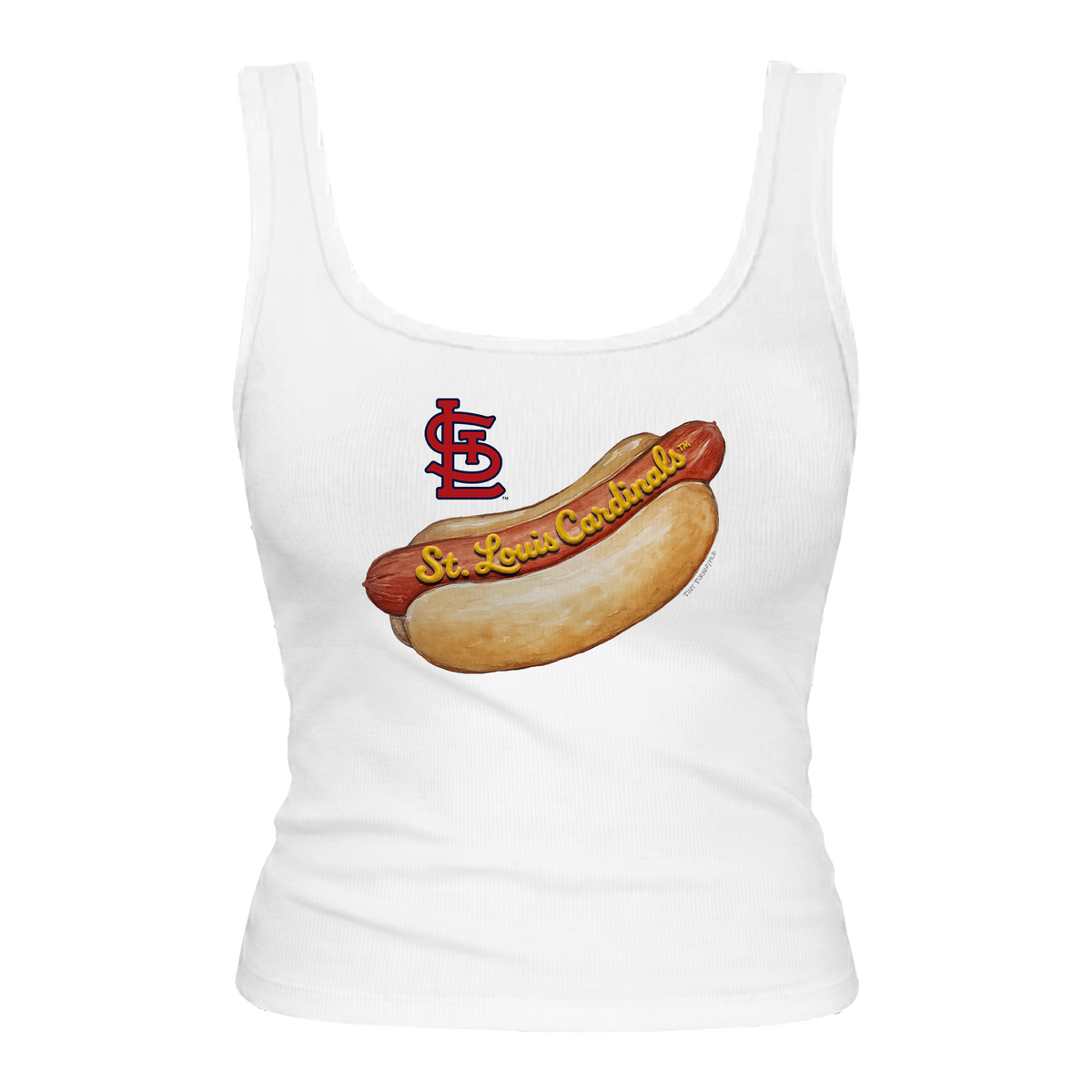 St. Louis Cardinals Hot Dog Emmy Tank