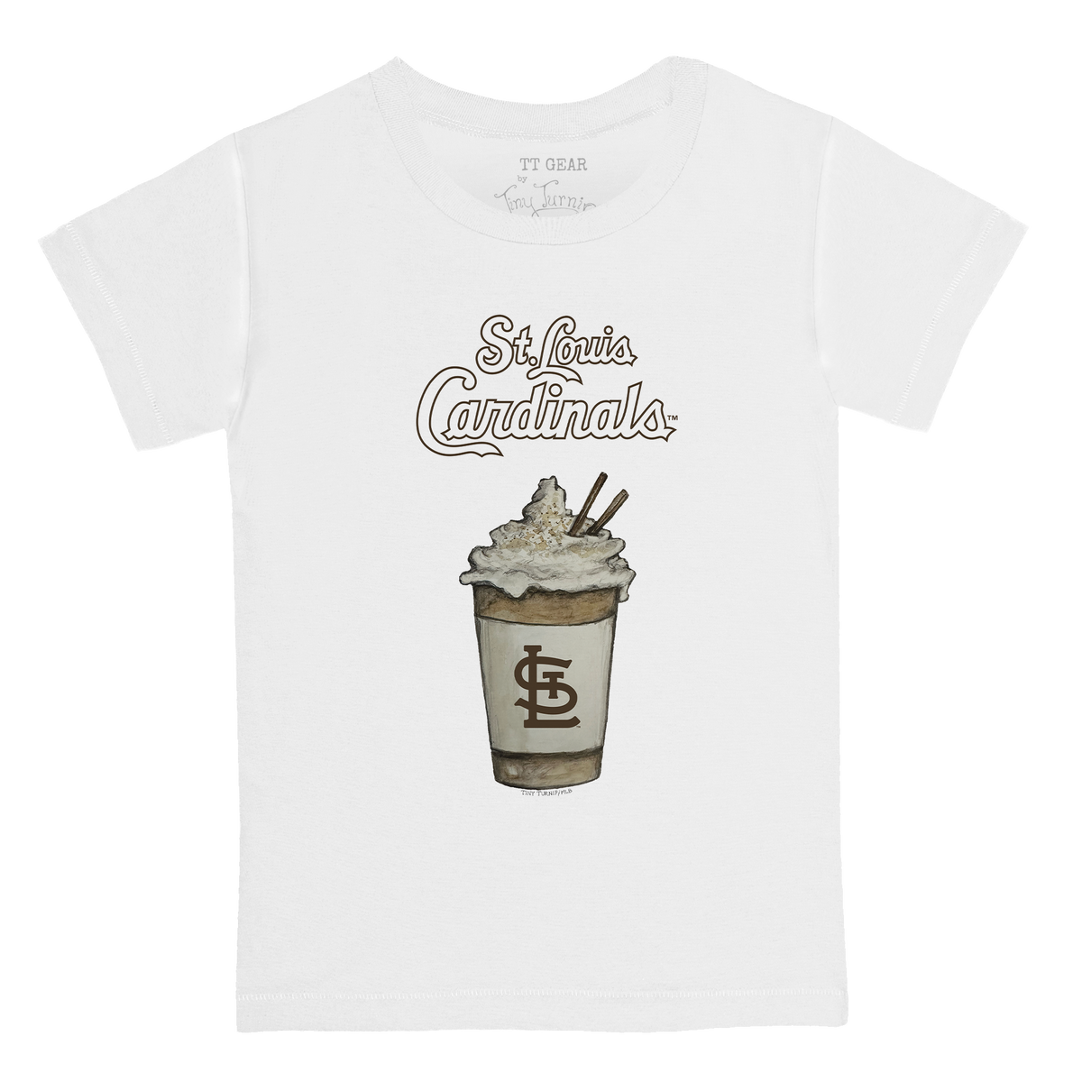 St. Louis Cardinals Latte Kid's Tee Shirt