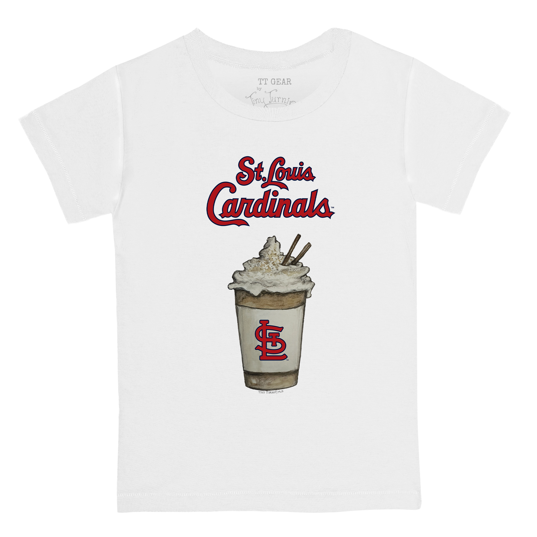 St. Louis Cardinals Latte Kid's Tee Shirt