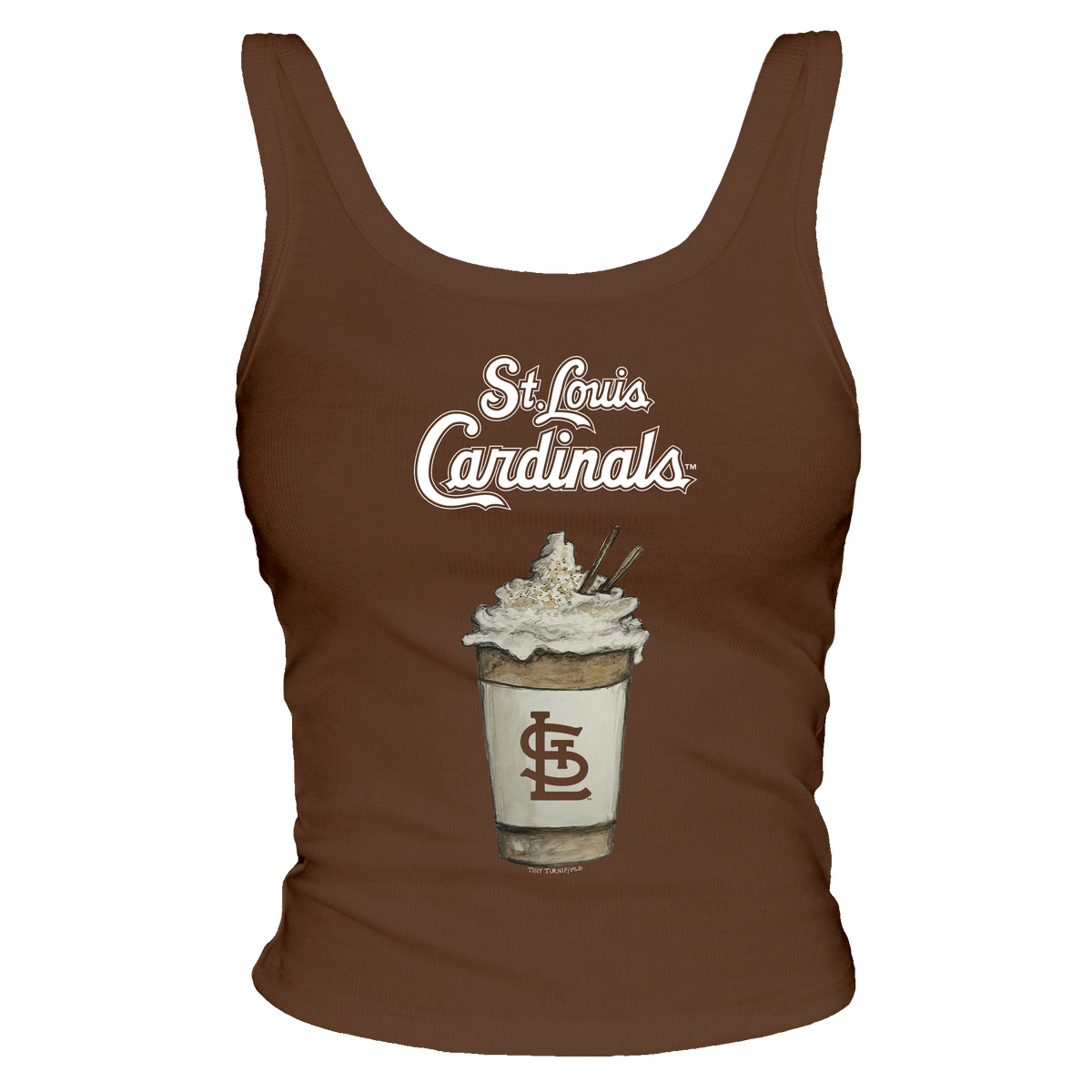 St. Louis Cardinals Latte Tank