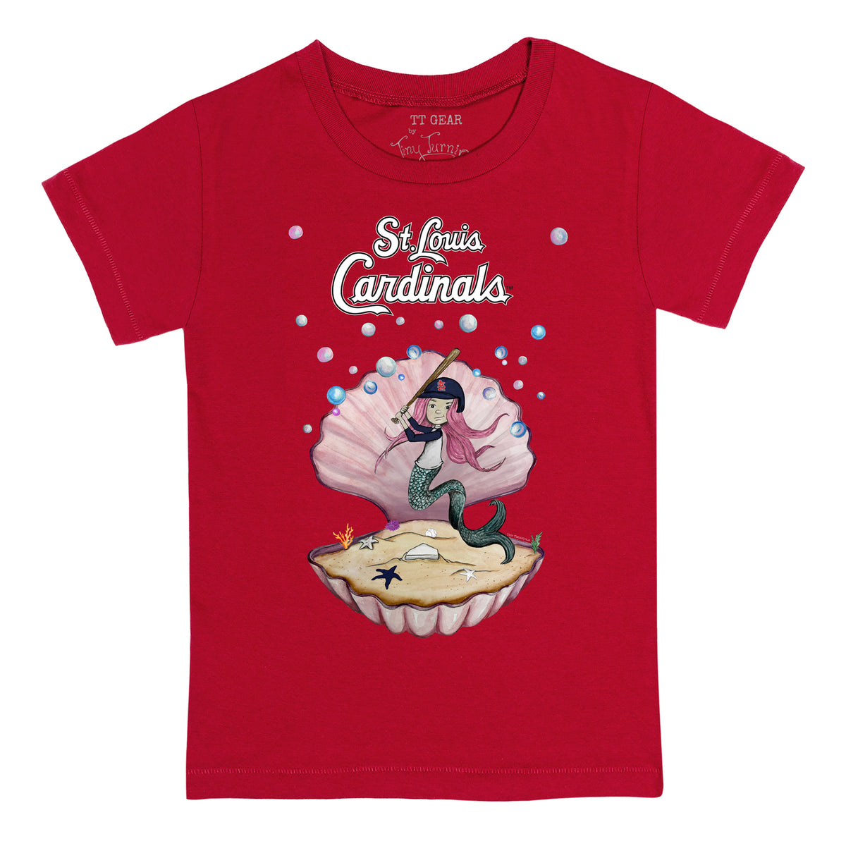 St. Louis Cardinals Mermaid Tee Shirt