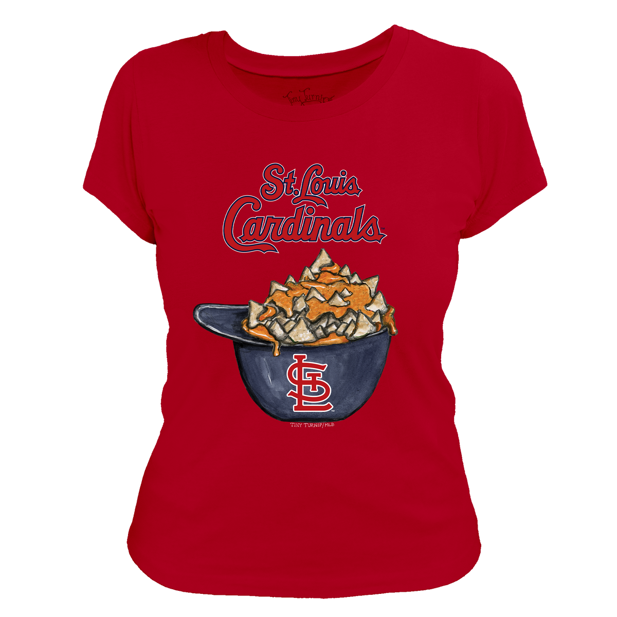 St. Louis Cardinals Nacho Helmet Tee Shirt