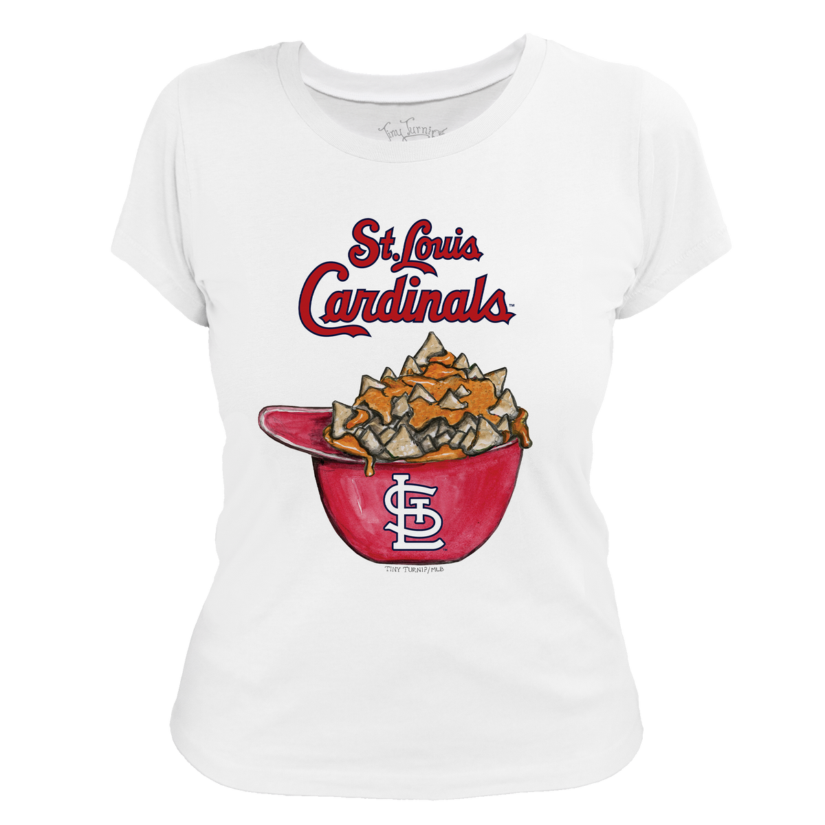 St. Louis Cardinals Nacho Helmet Tee Shirt