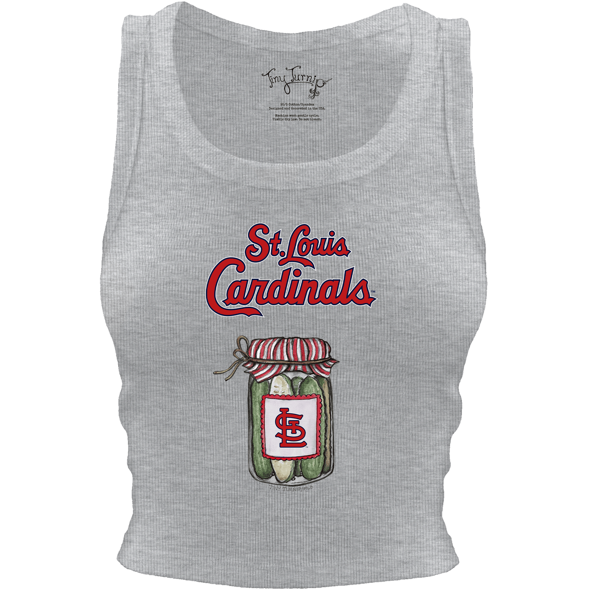 St. Louis Cardinals Pickle Jar Crop Tank
