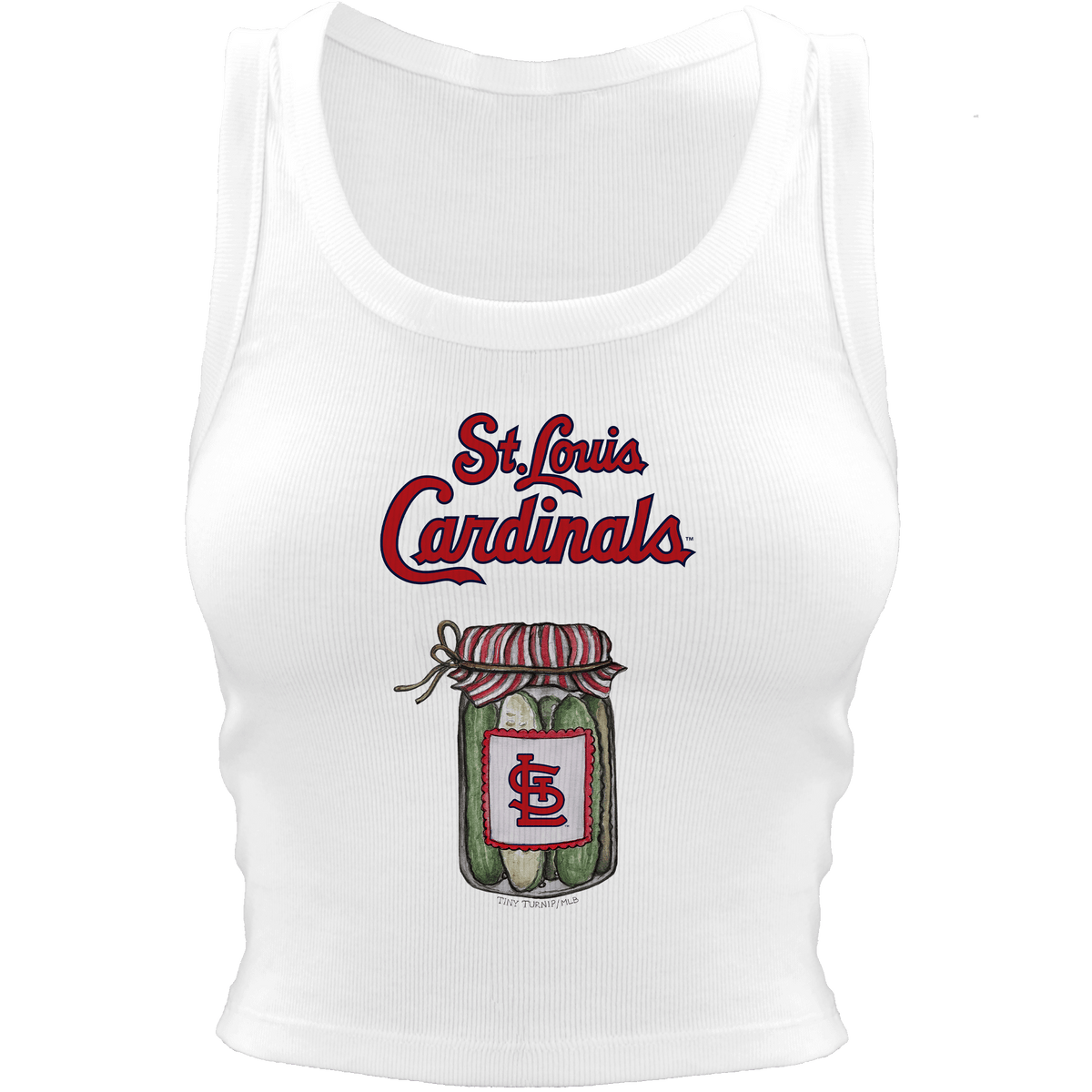 St. Louis Cardinals Pickle Jar Crop Tank