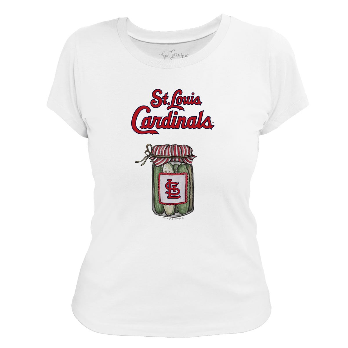 St. Louis Cardinals Pickle Jar Women's Tee Shirt